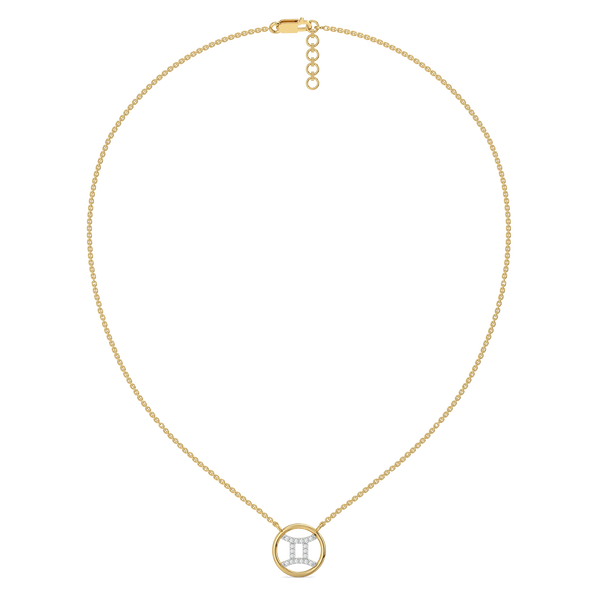 Lukson Gemini Light - Lab Grown Diamond Necklace for Women
