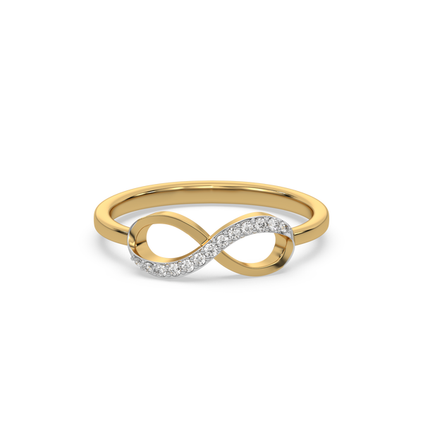 Lukson Infinity lab grown diamond ring design