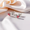 Lab grown diamond scarlet earrings - Lukson