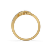 Petal Embrace Lab Grown Diamond Ring Online in India- Lukson