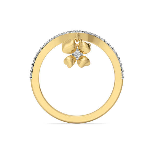 Lukson Petal Play Lab Grown Diamond Ring for Women