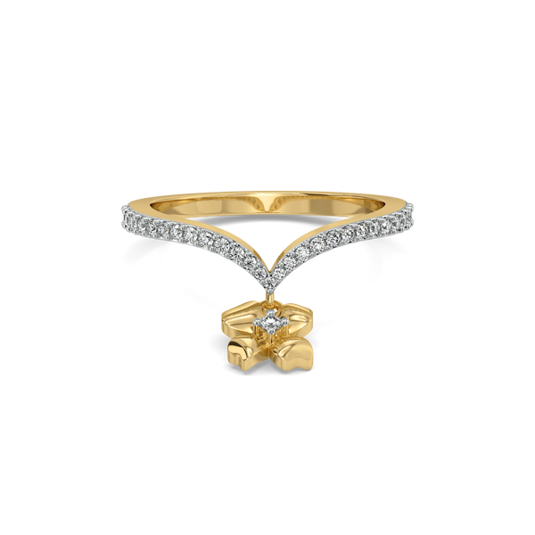 Lukson Petal Play Lab Grown Diamond Ring Online