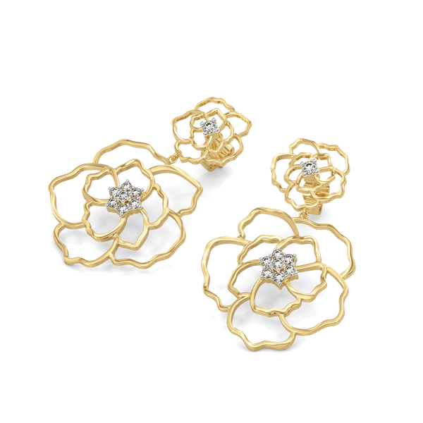 Lukson lab grown diamond drop earrings online