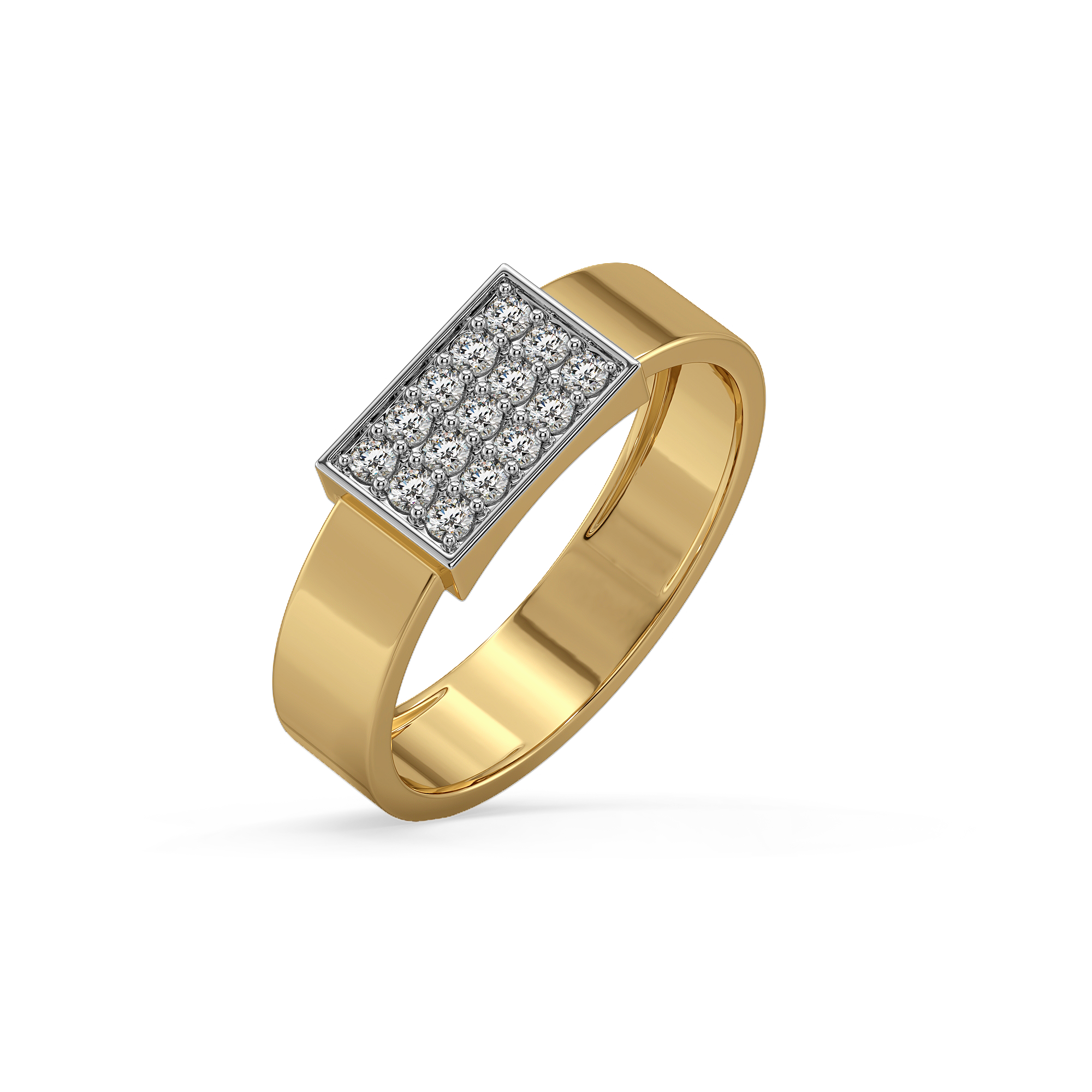 Solid Glint - Lab Diamond Men's Ring