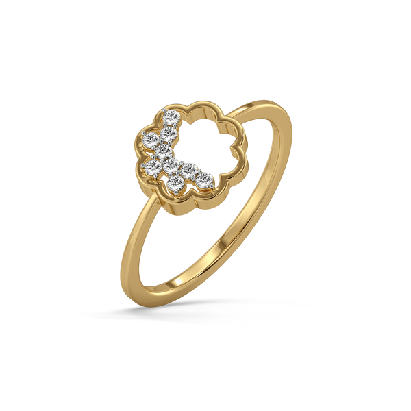 Lukson Daisy Dust Lab Grown Diamond Ring