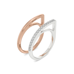 Rosé All Day - Lab Diamond Stack Ring