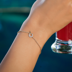 Serene Tail - Lab Diamond Bracelet