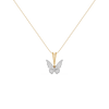 Lukson Winged Whimsy - Lab Grown Diamond Pendant Necklace