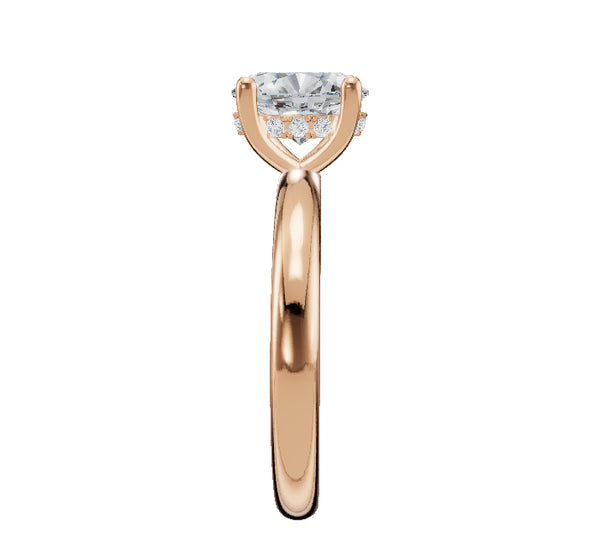 Rose Gold | Solitaire | Oval