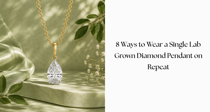 Diamond pendant necklace