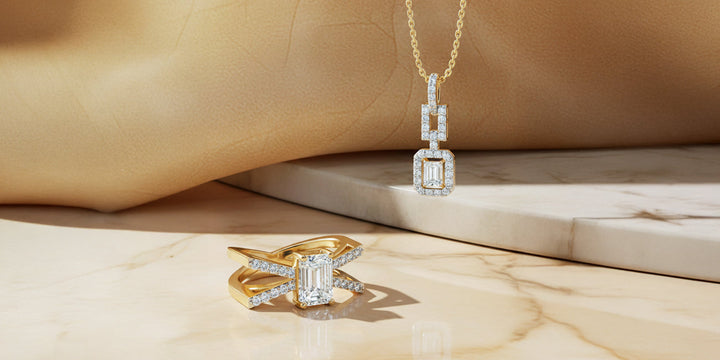 Diamond pendant necklace