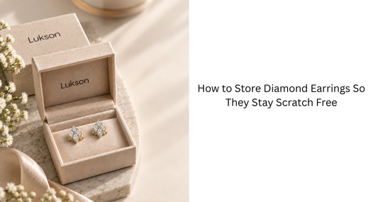 How to Store Diamond Earrings So They Stay Scratch Free