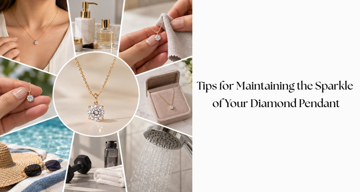 Diamond pendant necklace