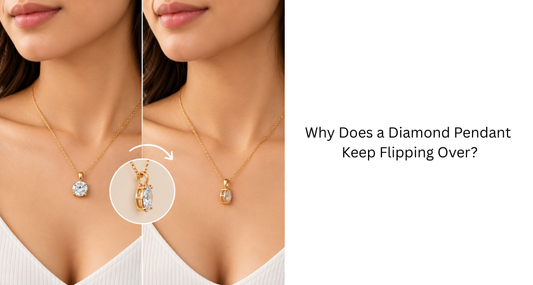 Why Does a Diamond Pendant Keep Flipping Over?