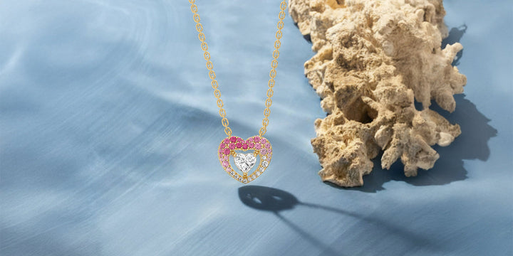 Diamond pendant necklace
