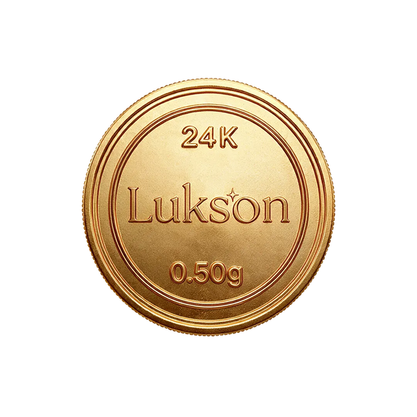 Lukson 0.50g 24K Gold Coin