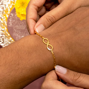 Bro Bond - Lab Diamond Men's Rakhi