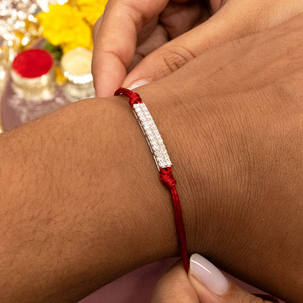 For Bhai - Lab Diamond Men's Rakhi