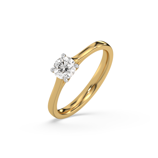 Lukson Classic Lab Grown Diamond Solitaire Ring