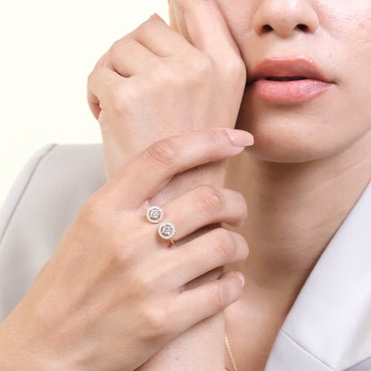 Rain-Dance - Lab Diamond Solitaire Ring