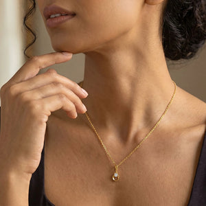 Luna Dot - Lab Diamond Pendant