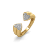 Timeless Loop Lab Grown Diamond Heart Ring - Lukson