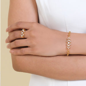 Fierce Aura – Lab Diamond Solitaire Bracelet