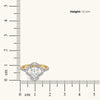 Majestic Bloom - Pure Gold Lab Diamond Engagement Ring
