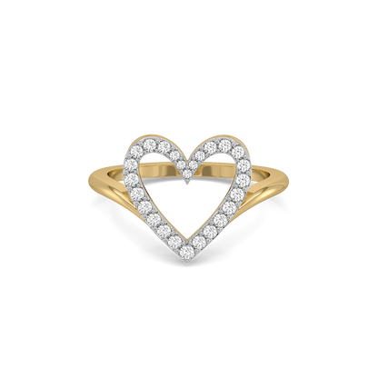 Everlasting Journey Heart Ring