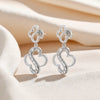 Buy Clover S-Drops925 Sterling Lab Grown Diamond Earrings Online in India - Lukson 