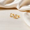 Lukson Harmony Beam Lab Grown Diamond Earrings for Women 