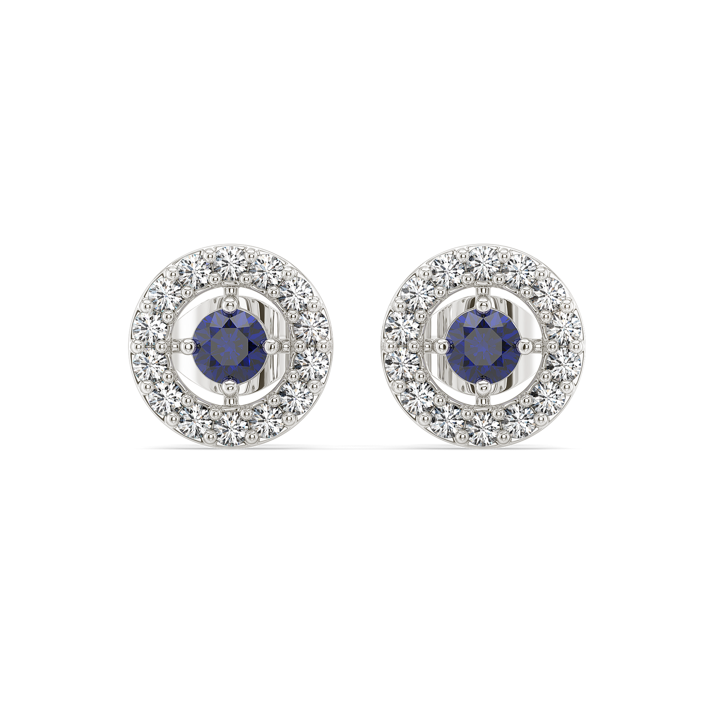 Wink of Protection Studs - Lab Grown Diamond Earrings