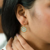 Lukson Hexa Glam Lab Diamond Drop Earrings