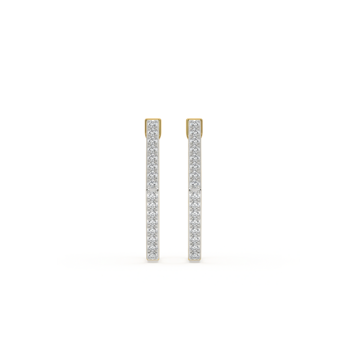 Classic Huggies - Lab Diamond  Earrings