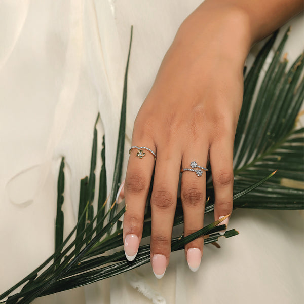 Lukson Eternal Lab Grown Diamond Open Top Ring