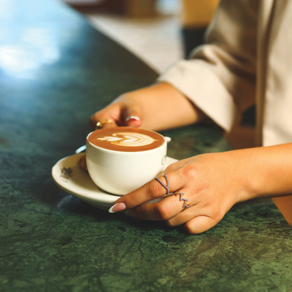 Luxe Interlock - Lab Diamond Cocktail Ring