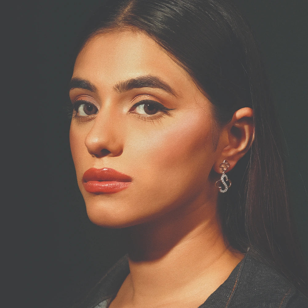 Clover S-Drops - Lab Diamond Earrings