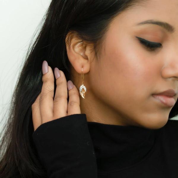 Lukson lab grown diamond drop earrings India