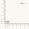 Framed Brilliance - Pure Gold Lab Diamond Solitaire Ring