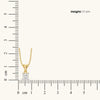Modern Muse - Pure Gold Lab Diamond Pendant