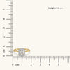 Gatsby Glamour Pure Gold Lab Diamond Ring