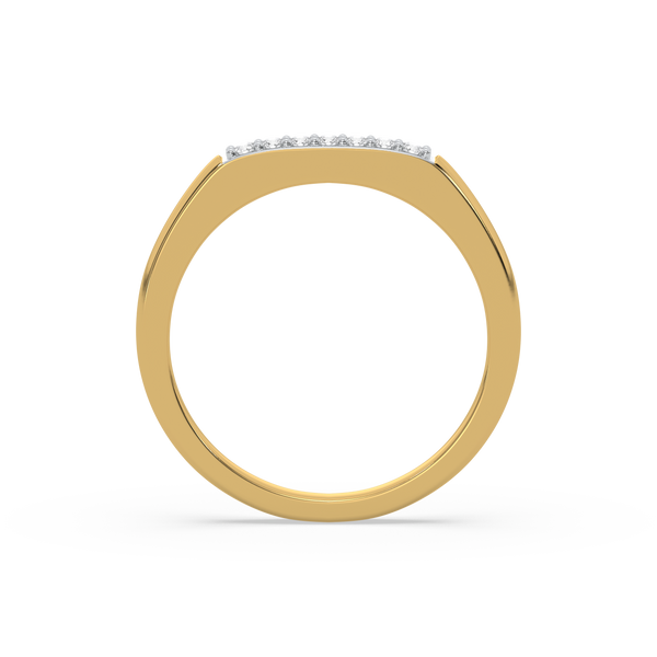 Women’s lab grown diamond band ring | Lukson