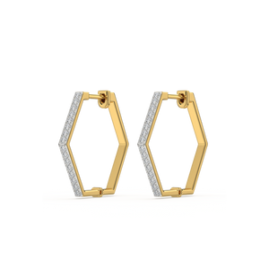 Classic Huggies - Lab Diamond  Earrings