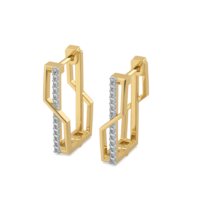 Classic Snug Huggies - 18kt Gold Vermeil Lab Grown Diamond Earrings