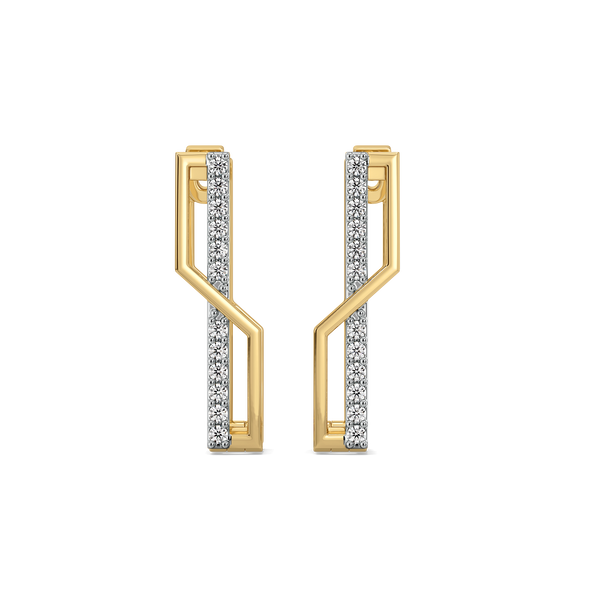 Lukson Classic Huggies - Lab Diamond Earrings