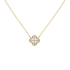 Clover - Lab Diamond Pendant Necklace