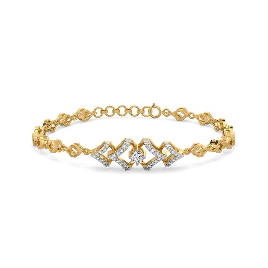 Fierce Aura – Lab Diamond Solitaire Bracelet
