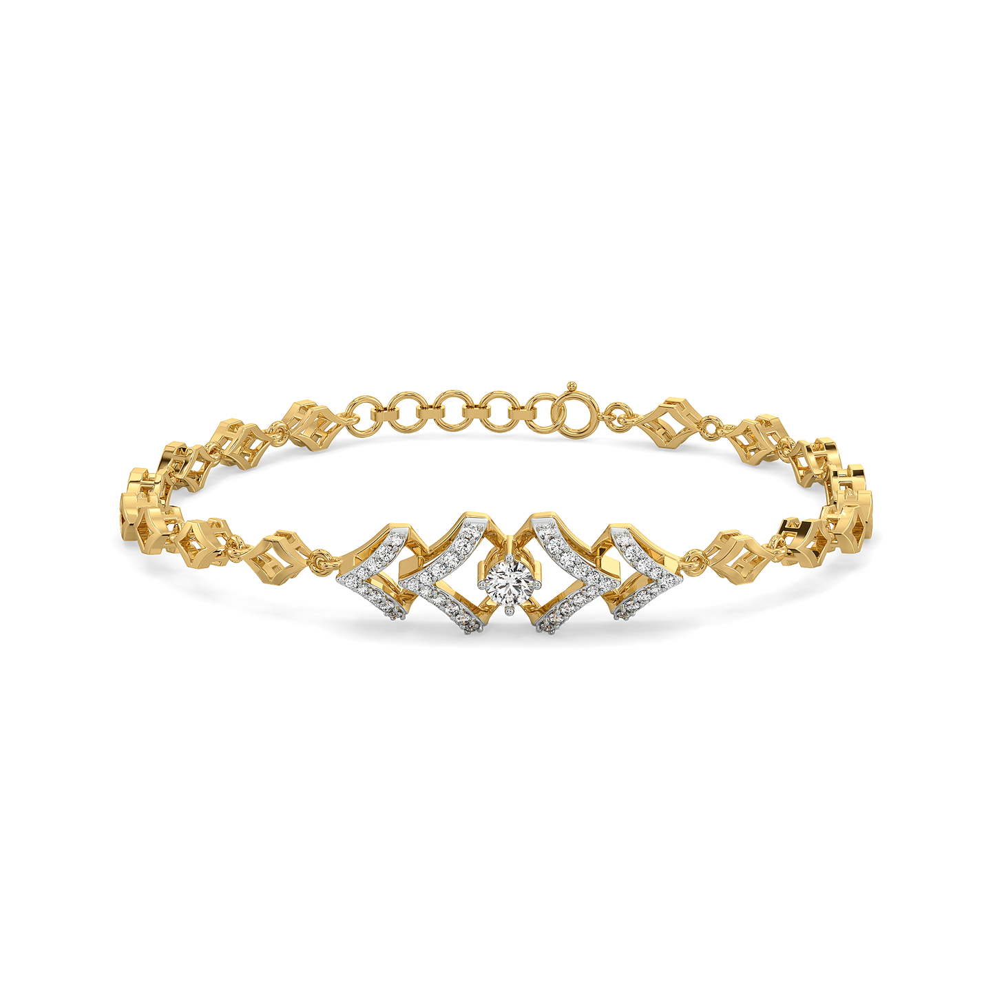 Fierce Aura – Lab Diamond Solitaire Bracelet