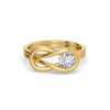 Lukson Eterna Curve Lab Grown Diamond Fashion Ring Online