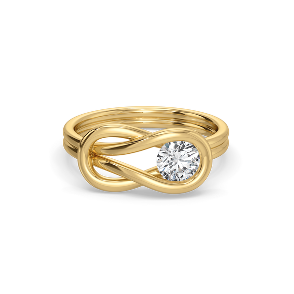 Lukson Eterna Curve Lab Grown Diamond Fashion Ring Online